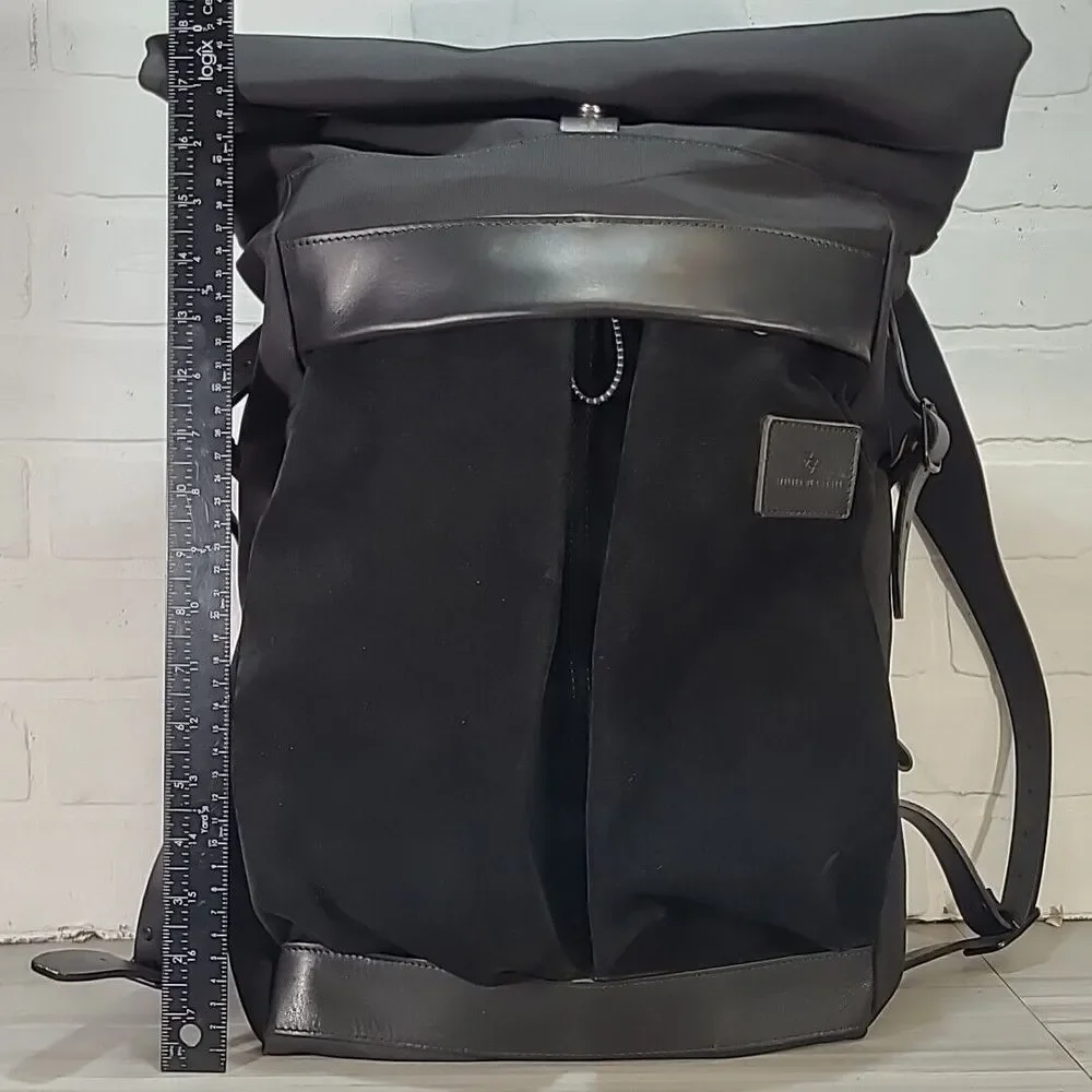 Atelier‎ de L'Armee Blackpack Black Canvas/Leather/Suede